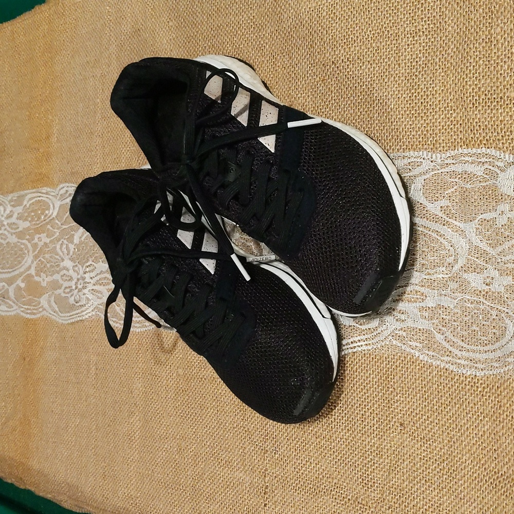 Adidas Adizero Adios 4 Women's Running Shoes Sz 5.5, Black/White